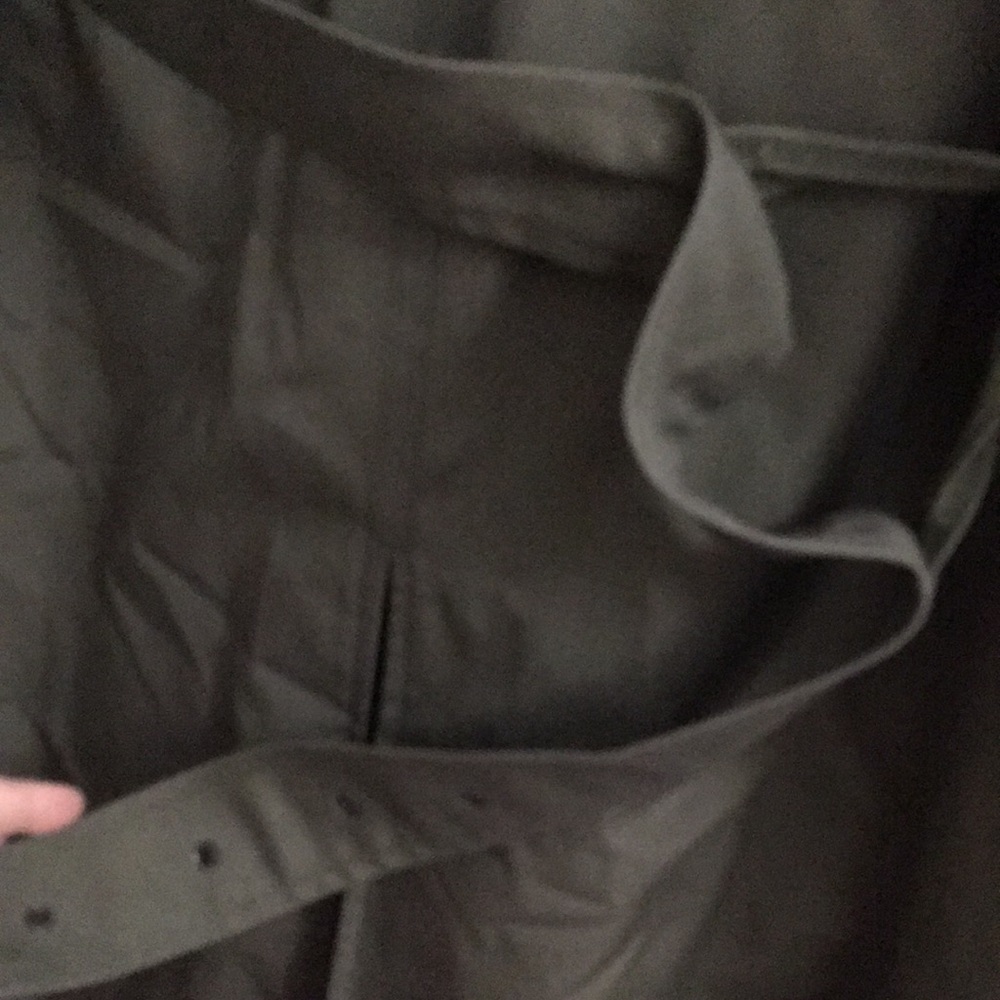 Vintage Weather O Not Olive Green Trench Coat by Orion Stella Ti Guidance - Picture 8 of 15